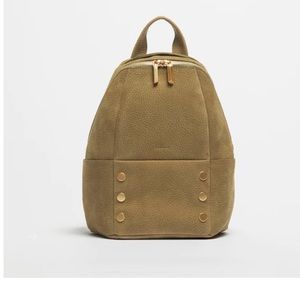 Hammitt, Hunter -med-backpack-Plume Moss Nubuck natural-brushed-gold.